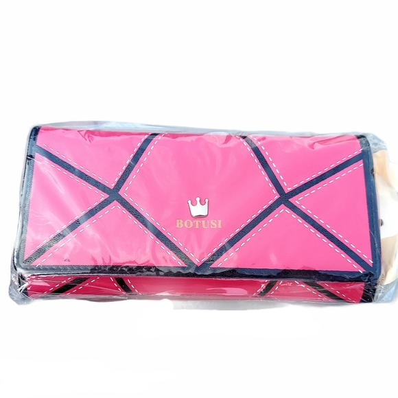 BOTUSI Handbags - SILD BOTUSI Wallet Pink and Black